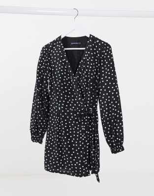 abercrombie polka dot dress