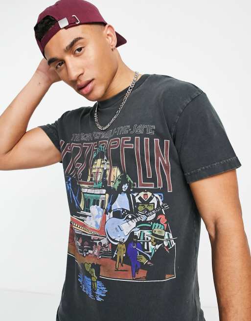 Vans x led hot sale zeppelin t shirt