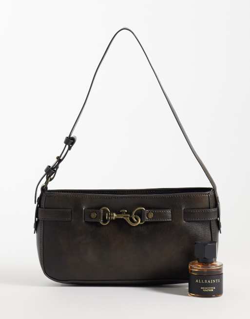 Abercrombie & Fitch y2k shoulder bag with hardware detail in