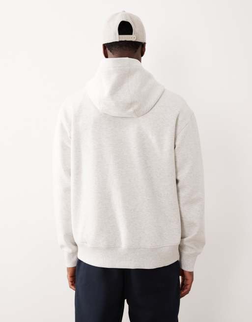 Abercrombie & Fitch - YPB - Felpa con cappuccio grigio chiaro, 3 di 5