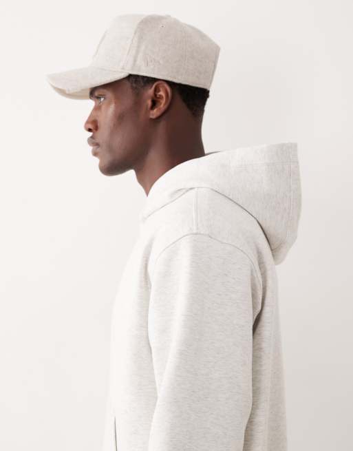 Abercrombie & Fitch - YPB - Felpa con cappuccio grigio chiaro, 4 di 5