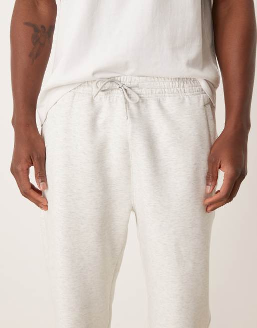 Abercrombie & Fitch – YPB – Fleece-Jogginghose in Grau mit gerafftem Saum, 4 von 5