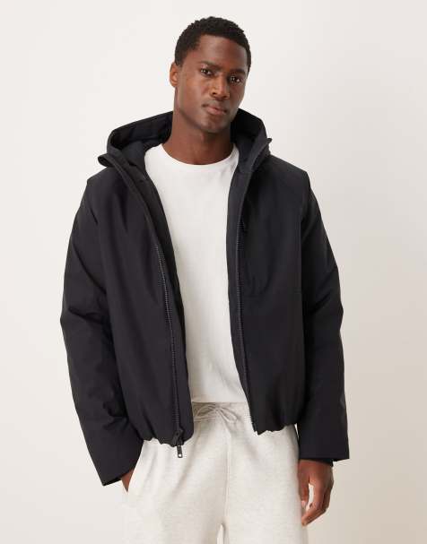 Abercrombie & Fitch – YPB – Funktionsjacke in Schwarz mit Füllung - view 1