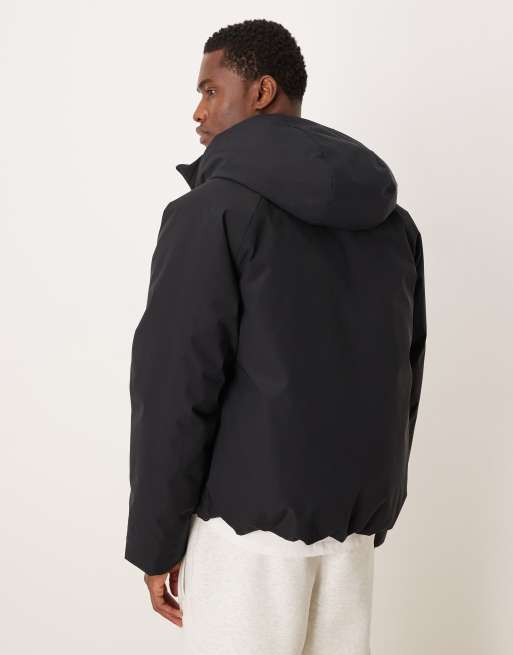 Abercrombie & Fitch - YPB - Gewatteerd tech jack in zwart, 3 van 5