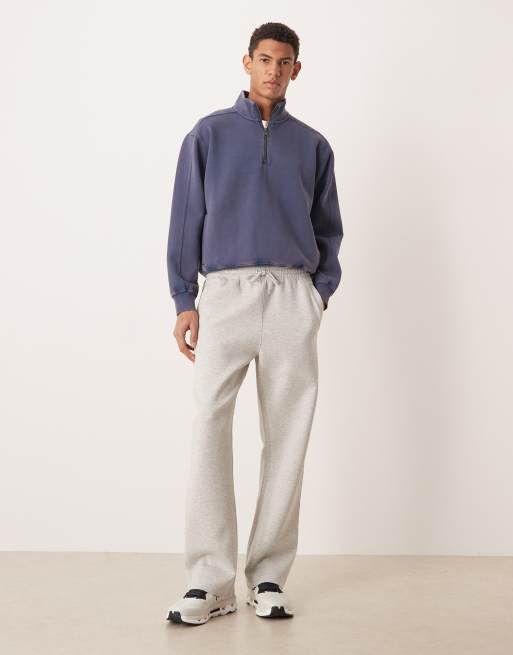 Abercrombie & Fitch – YPB – Gråmelerade mjukisbyxor utan muddar, 4 av 5
