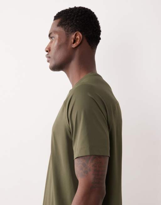Abercrombie & Fitch – YPB – Kurzärmliges Workout-T-Shirt in Grün, 4 von 5