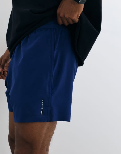 Abercrombie & Fitch – YPB – Leichte Workout-Shorts in Marineblau, 3 von 5