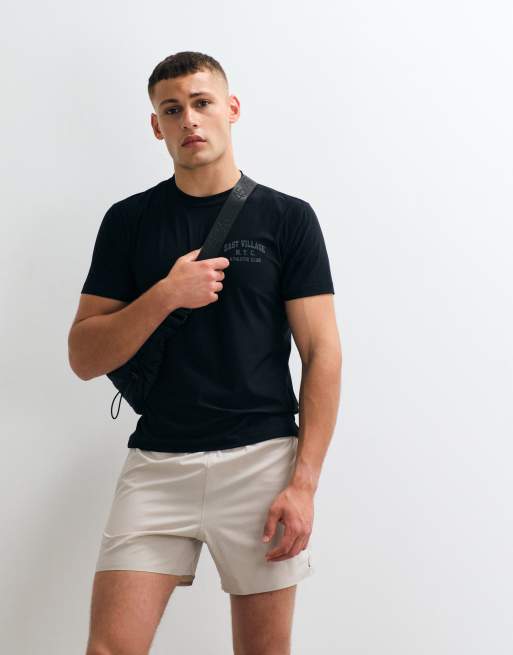 Abercrombie & Fitch - YPB - Lichtgewicht trainingsshort in beige, 2 van 5