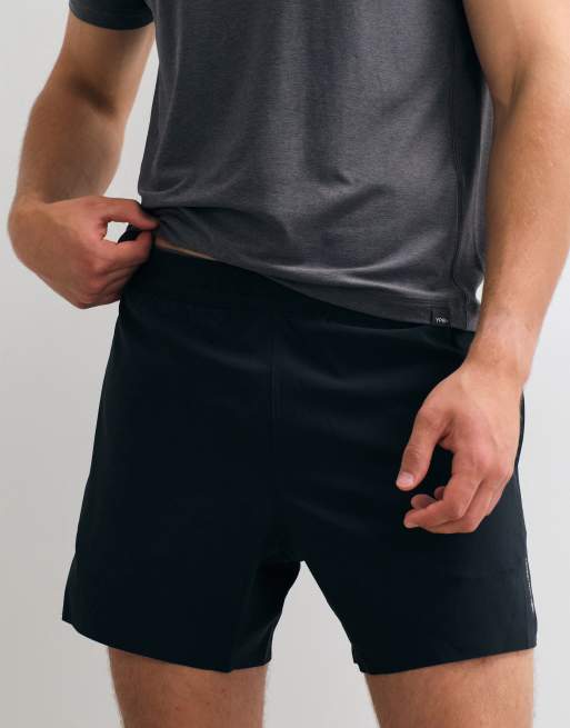 Abercrombie & Fitch YPB lightweight workout shorts in black, 3 of 5