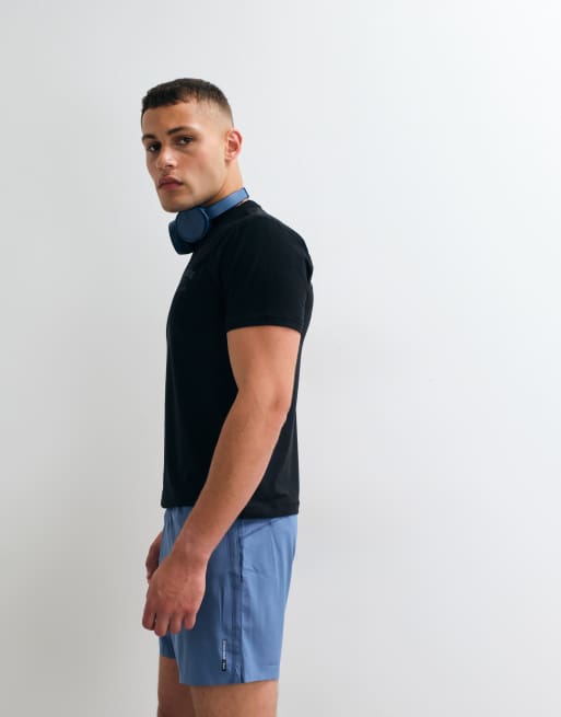 Abercrombie & Fitch YPB oversized workout t-shirt in black, 5 of 5
