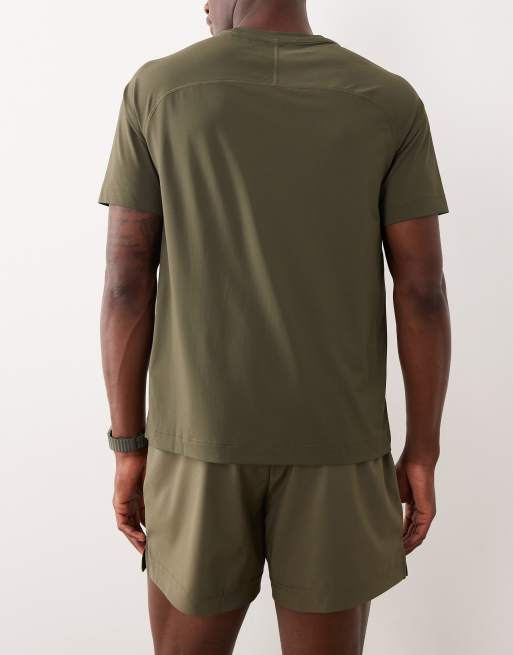 Abercrombie & Fitch - YPB - Pantaloncini da allenamento verdi, 4 di 5