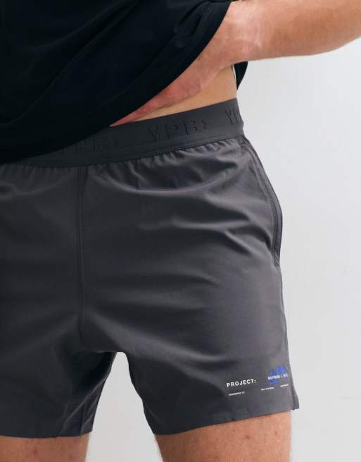 Abercrombie & Fitch - YPB - Short de sport léger - Anthracite, 4 de 5