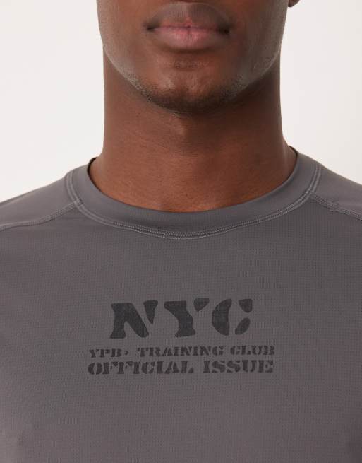 Abercrombie & Fitch - YPB - Top a maniche lunghe da allenamento grigio, 5 di 5