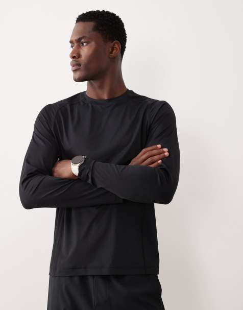 Abercrombie & Fitch - YPB - Top de sport à manches longues - Noir - view 1