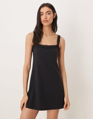 Abercrombie & Fitch Ypb Workout Dress With Built In Black
