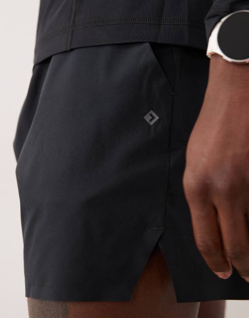 Abercrombie & Fitch YPB workout shorts in black, 3 of 5