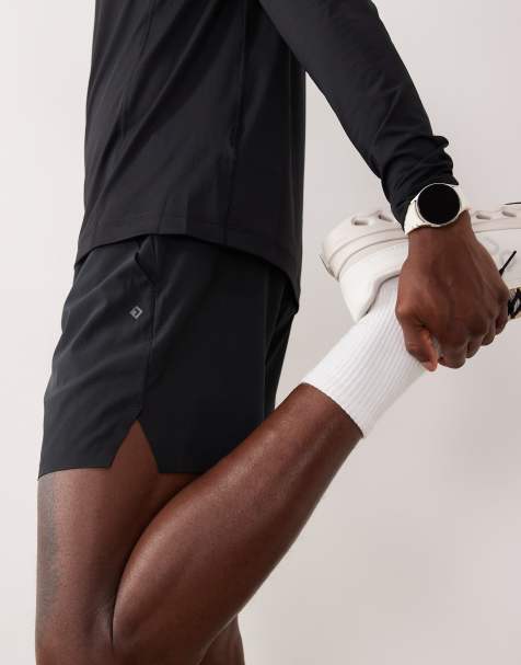 Abercrombie & Fitch – YPB – Workout-Shorts in Schwarz - view 1