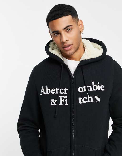 Abercrombie and fitch zipper hoodie new arrivals