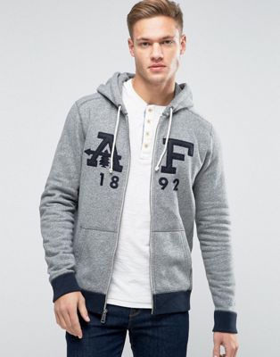 abercrombie & fitch zip up hoodie