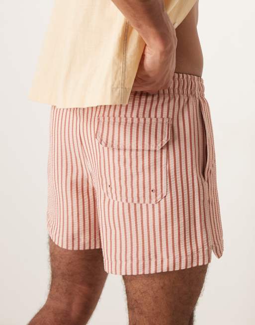 Abercrombie & Fitch - Zwemshort met stretch in cederhout, 3 van 4