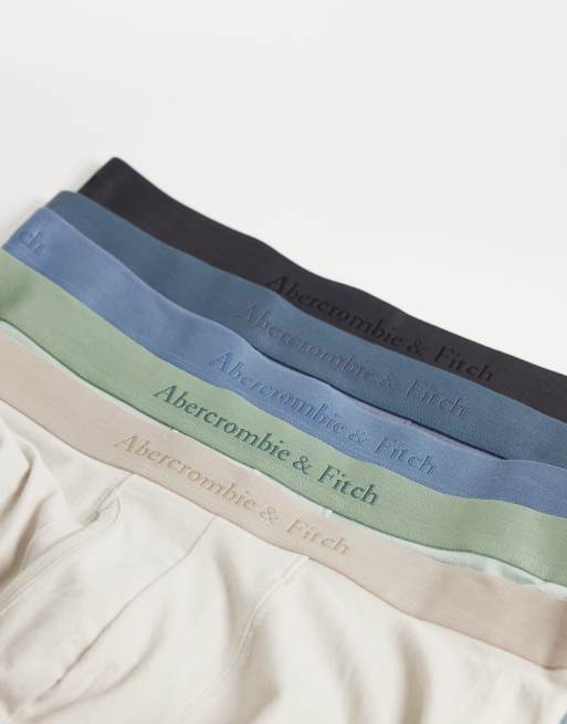 Abercrombie - Flerfarvede boksershorts i pakke med 5 par, 3 af 3