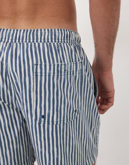 Abercrombie pull on swimshort in blue stripe , 5 of 5