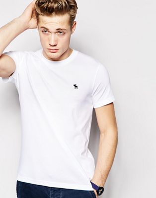 abercrombie white t shirt