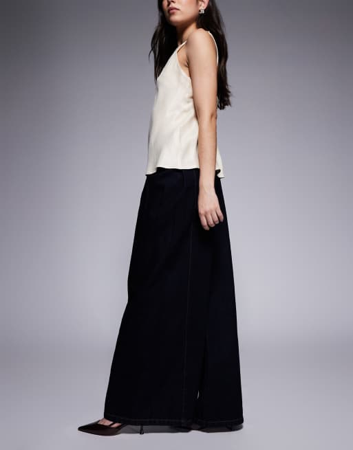 Abrand 94 baggy wide leg jeans in mid wash blue, 3 of 5