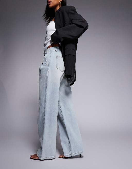 Abrand 95 baggy jeans in light wash blue, 2 of 5