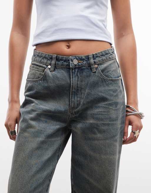 Abrand Jeans – 95 – Jeansy baggy ze średnim stanem , 5 z 5