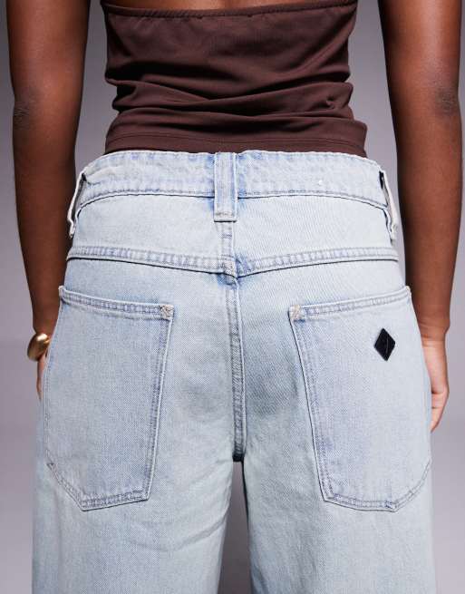 Abrand Jeans – 99 – Jasnoniebieskie jeansy mega baggy w stylu vintage, 4 z 5