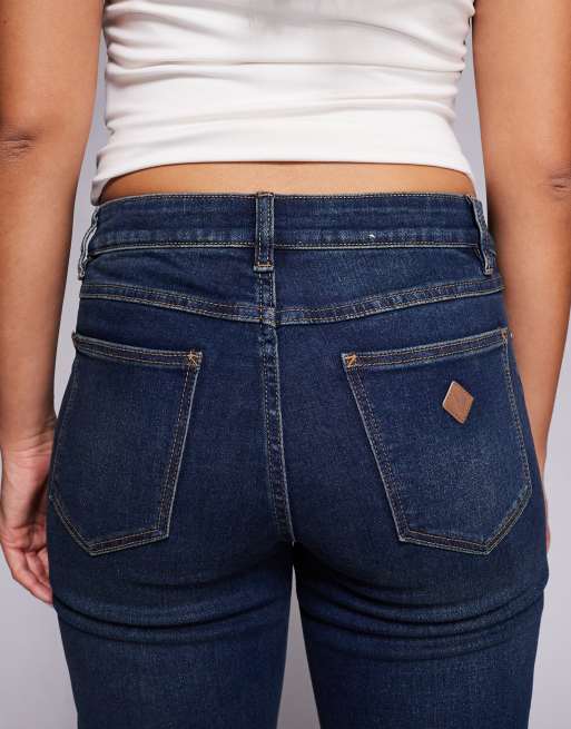 Abrand Jeans - 99 - Jeans dritti a vita bassa lavaggio blu scuro, 4 di 5