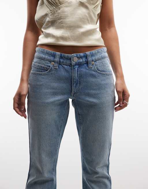 Abrand Jeans 99 low-rise bootcut jeans in washed mid blue, 4 of 5