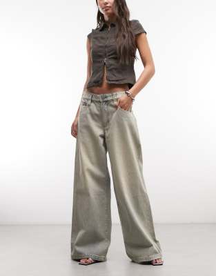 Abrand Jeans - Jean d'ensemble ultra baggy - Bleu