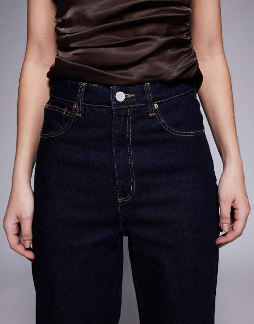 Abrand Jeans – Jeans in blauer Rinse-Waschung mit weitem Bein, 5 von 5