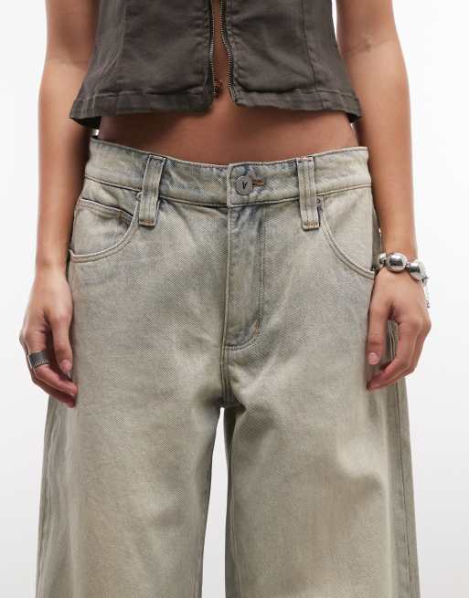 Abrand Jeans mega baggy denim jeans in blue (part of a set), 5 of 5