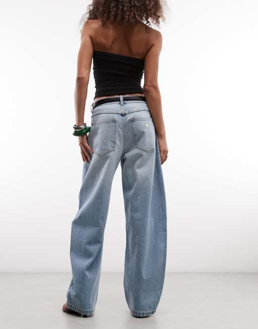 Abrand Jeans - vaquero barrel 95 en azul claro, 2 de 5