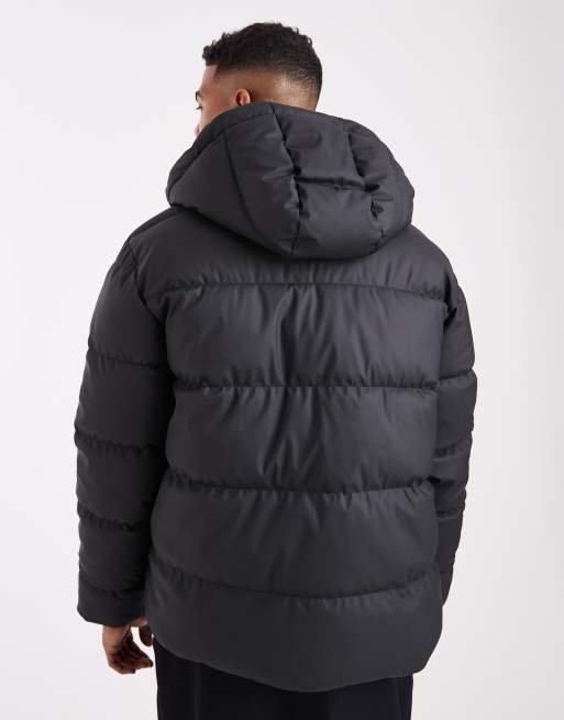 Abrigo acolchado negro resistente al agua de ONLY & SONS, 3 de 5