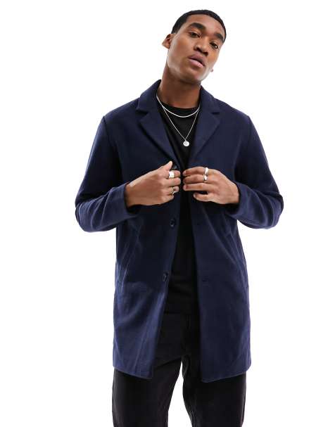 Abrigos azules para on sale hombre