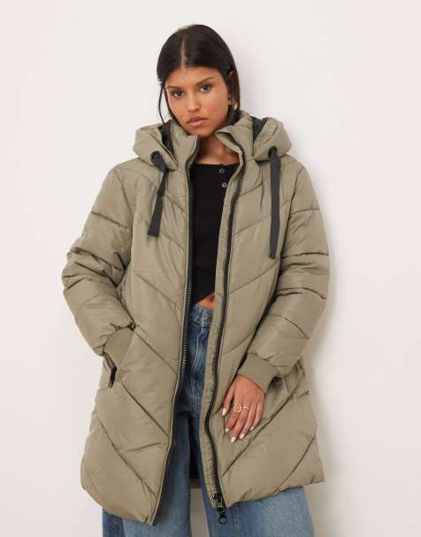 Abrigos Largos de Mujer Plumas y de Paño ASOS