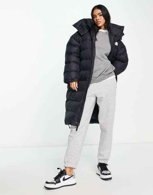 Abrigo de plumas largo negro extragrande Acamarachi exclusivo en ASOS de The North Face, 4 de 4
