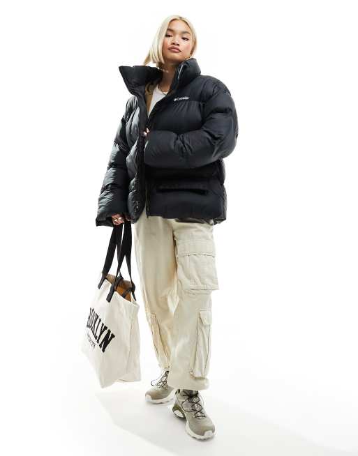 Plumas Ofertas Abrigos Black Friday Abrigo De Plumas Negro - Main Image