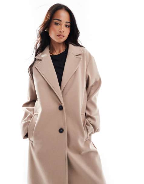Abrigo de vestir rosa negruzco cómodo de ASOS DESIGN - view 1