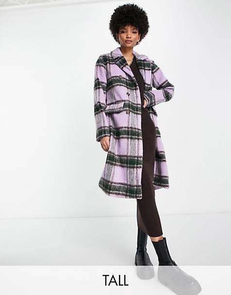 Mujer Ropa de Abrigos de Abrigos de invierno largos Abrigo largo color extragrande Threadbare 