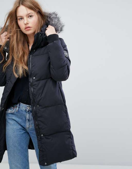 Abrigo tipo parka acolchado de Superdry