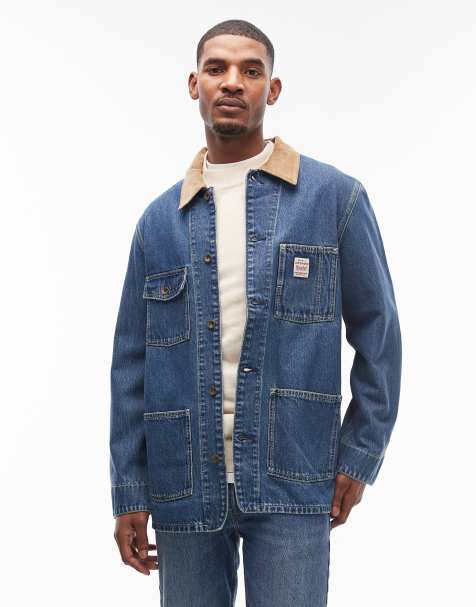 Abrigo vaquero azul unisex de estilo worker campero Berkley de Levi's - view 1