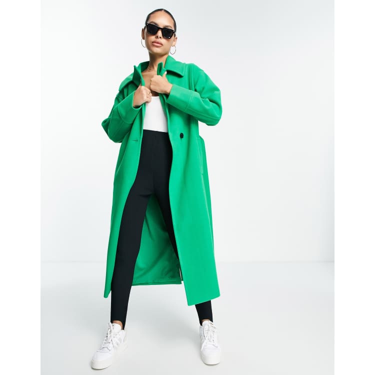 Abrigo hierba de cocoon cinturón de Annorlunda | ASOS