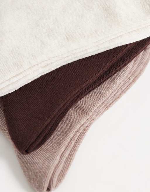 Accessorize 3 pack frill socks in pastels, 2 of 3