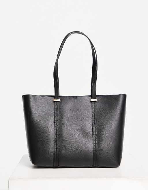 Accessorize Ali structured tote bag in black