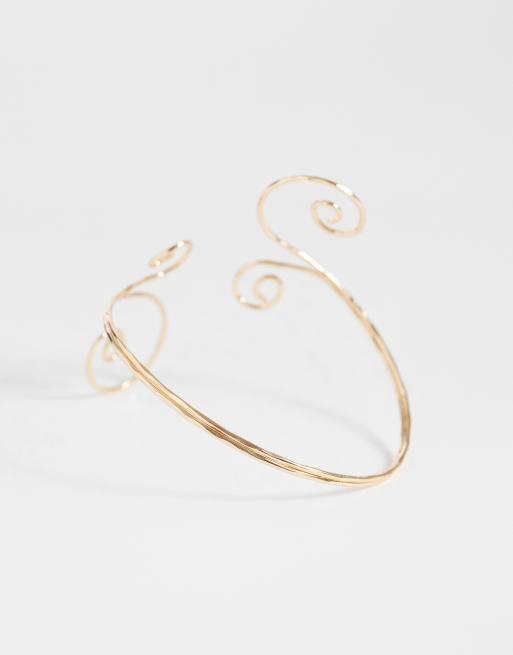 Accessorize - Armband met wervelend model in goud, 3 van 3